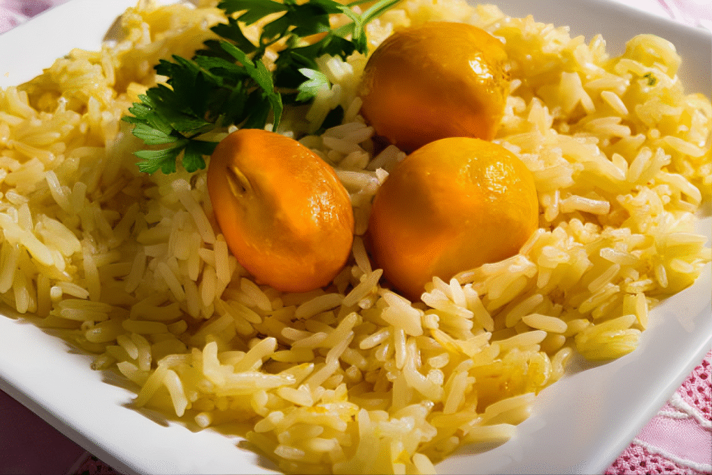 arroz com pequi